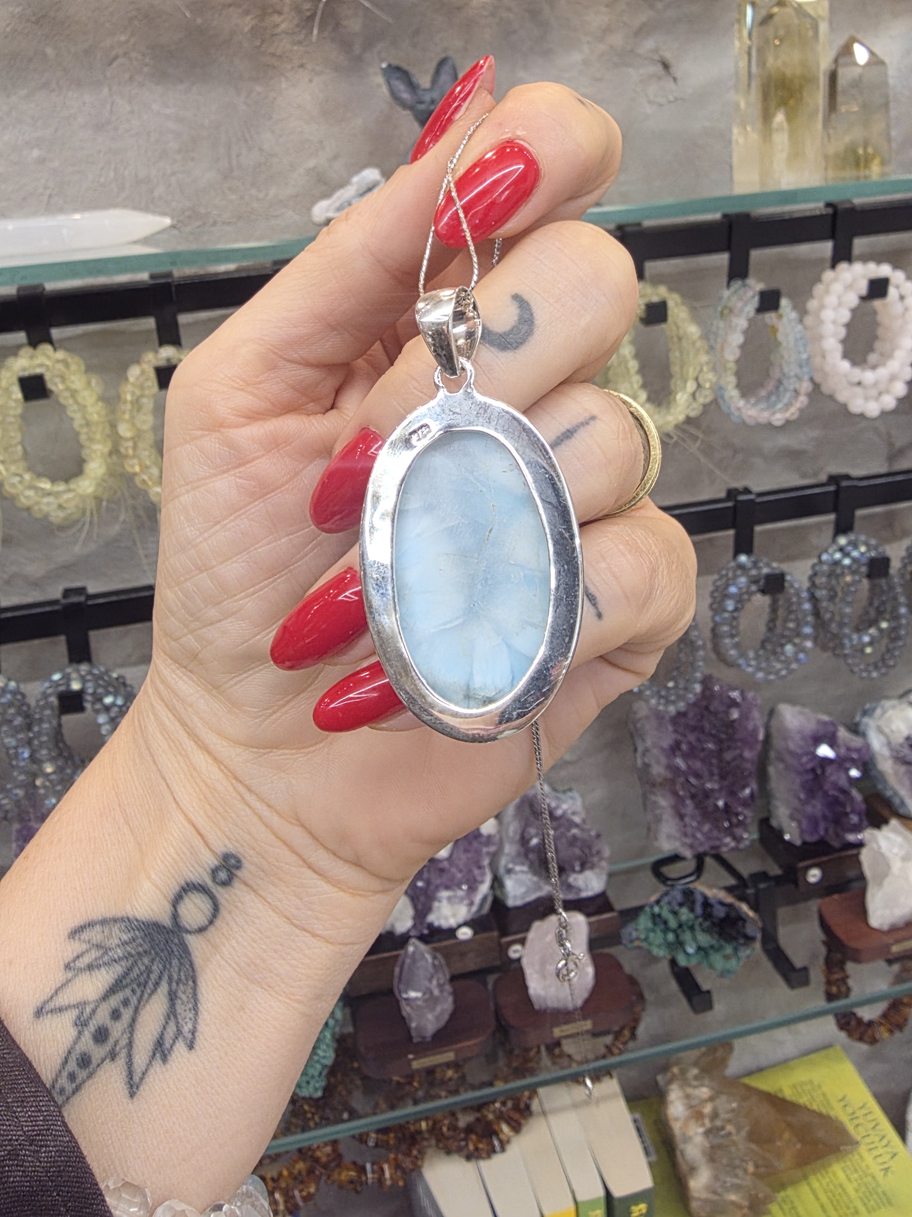 2026/01/62890.jpg Larimar Kolye - Görsel 1