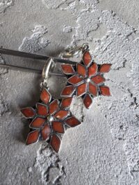 Mercan Küpe-El Yapımı