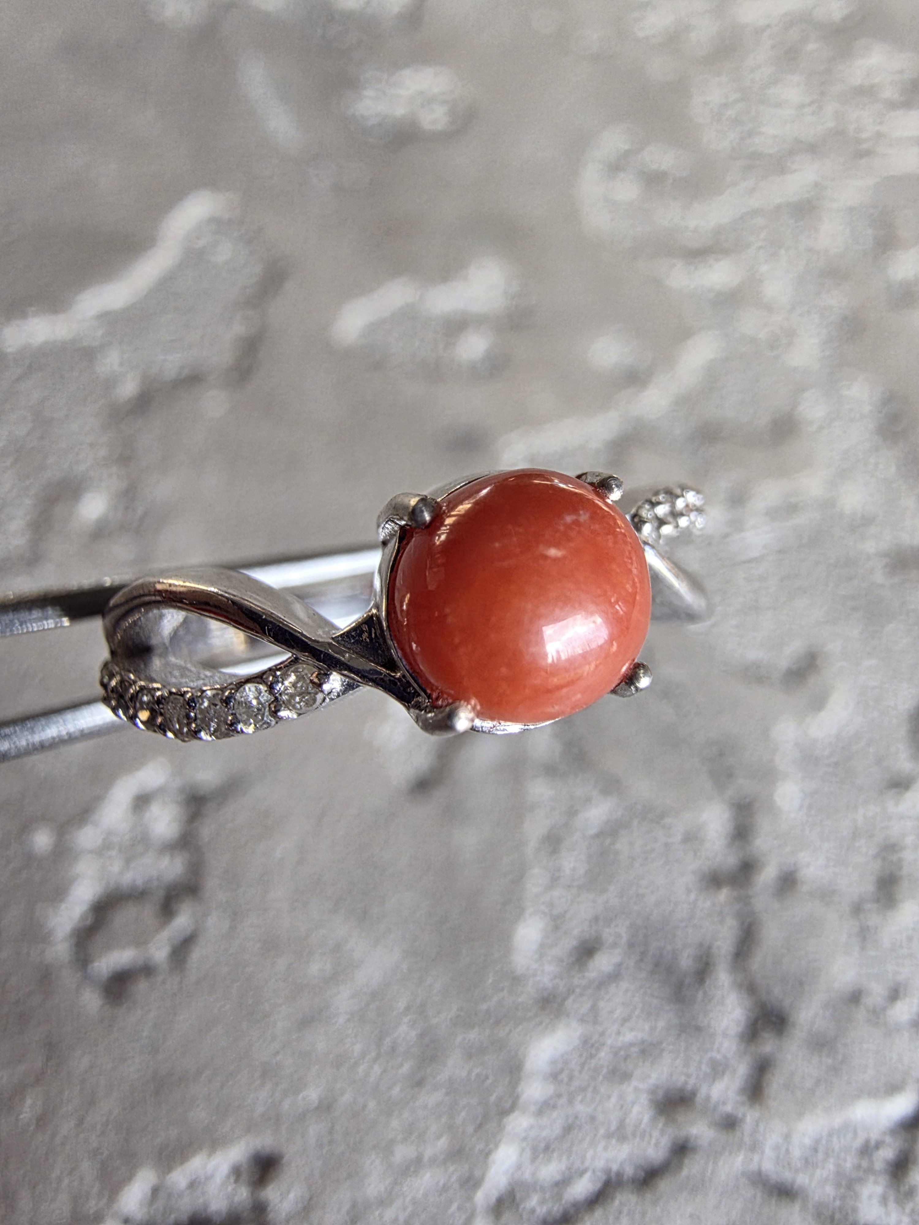 2026/01/63048.jpg Mercan Elmas Yüzük - Görsel 1