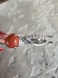 Mercan Elmas Yüzük - Görsel 3