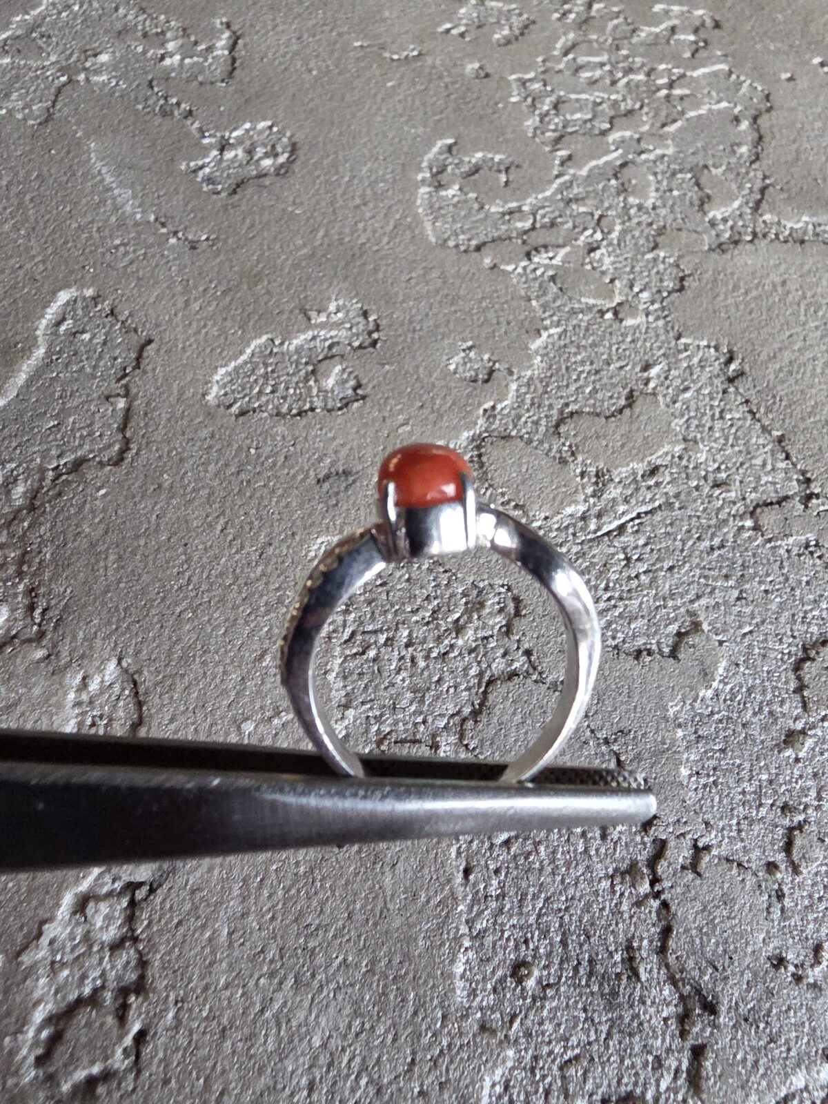 Mercan Elmas Yüzük - Görsel 4