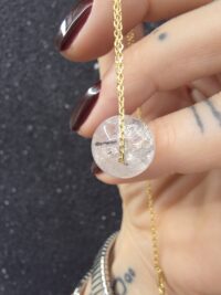 Herkimer Küre Kolye - Görsel 3