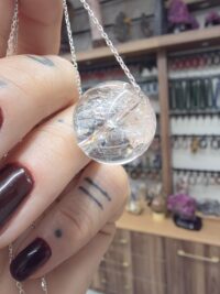 Himalaya Kuvars Küre Kolye - Görsel 4