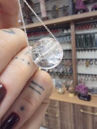 Himalaya Kuvars Küre Kolye - Görsel 3