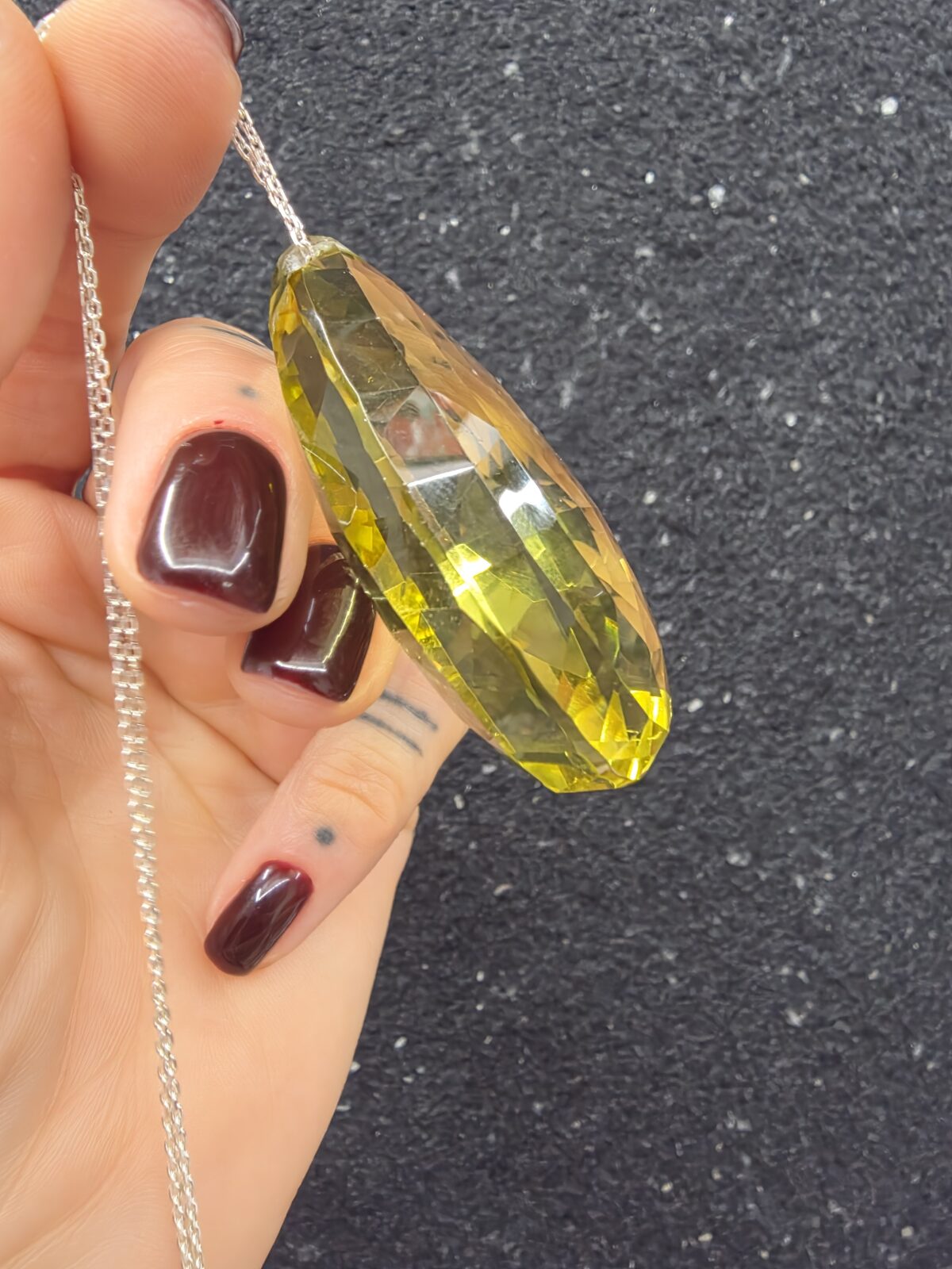 Limon Kuvars Kolye - Görsel 4