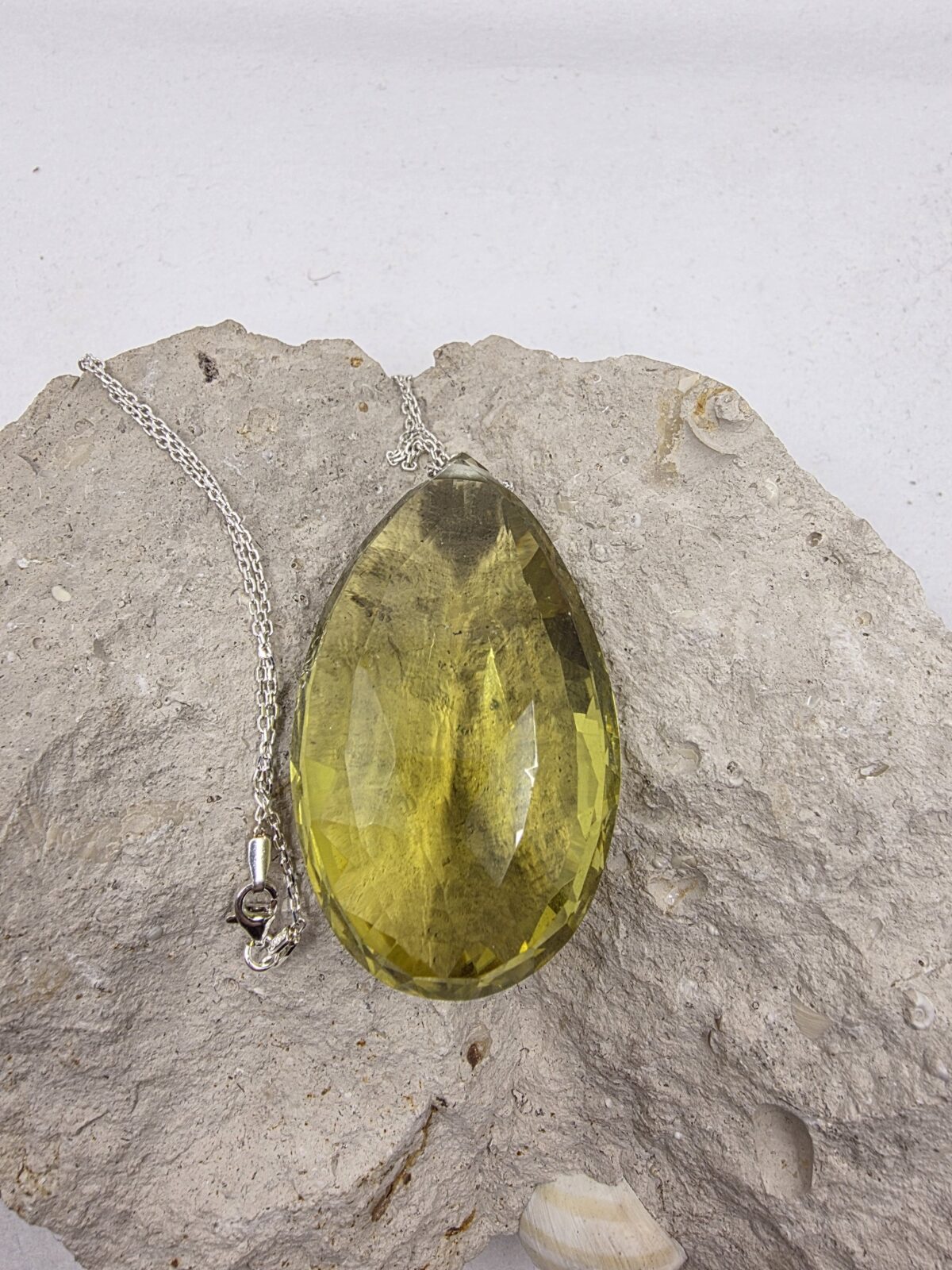 Limon Kuvars Kolye - Görsel 2