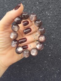 Gem Mor Lepidolit - Görsel 3