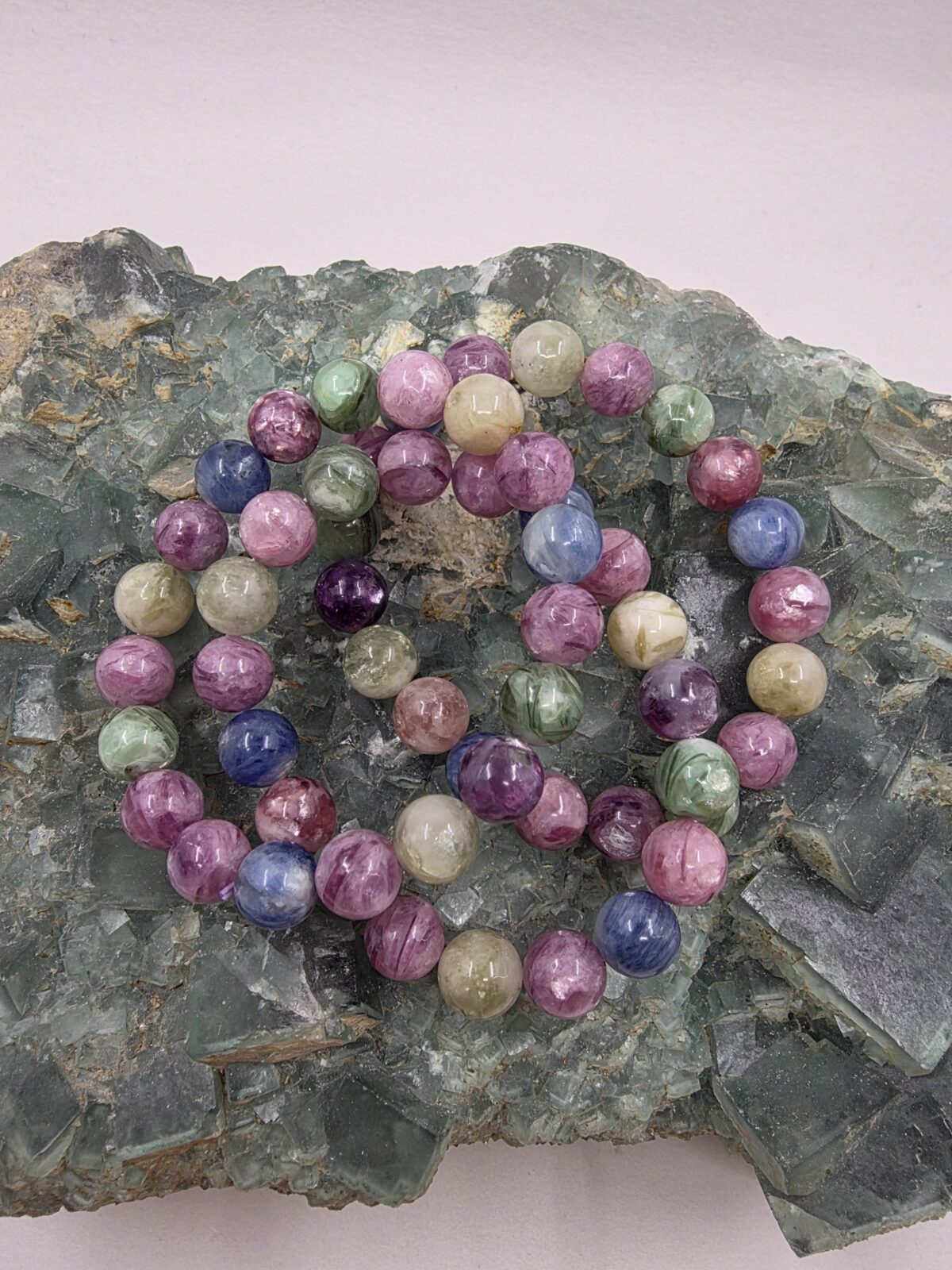 Renkli Lepidolit-Gem- - Görsel 2