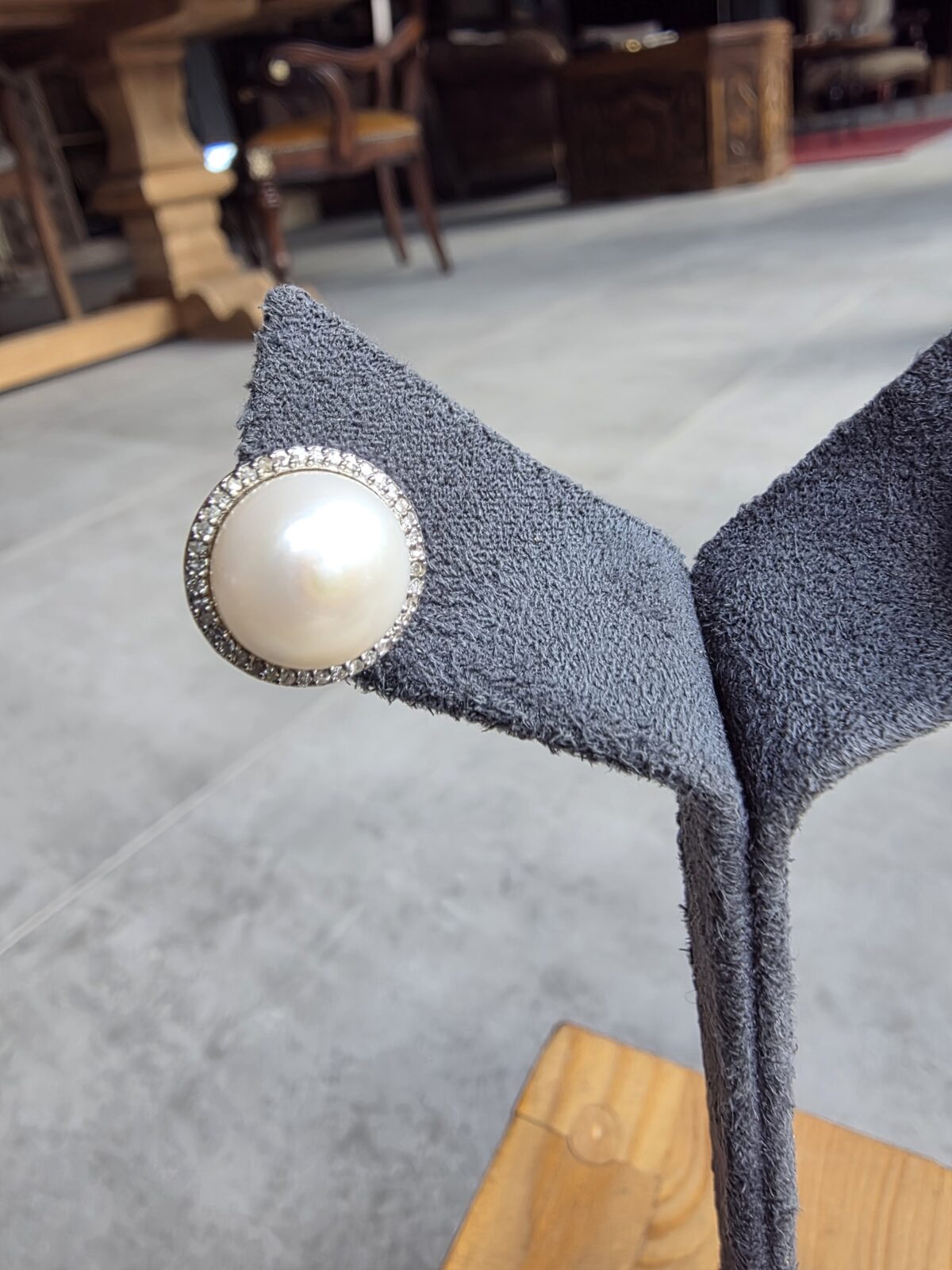 İnci Pırlanta Küpe - Görsel 3