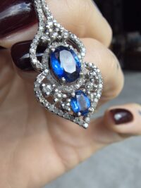 Kyanit Pırlanta Küpe