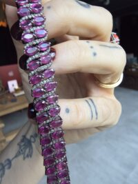 Yakut Elmas Bileklik - Görsel 3