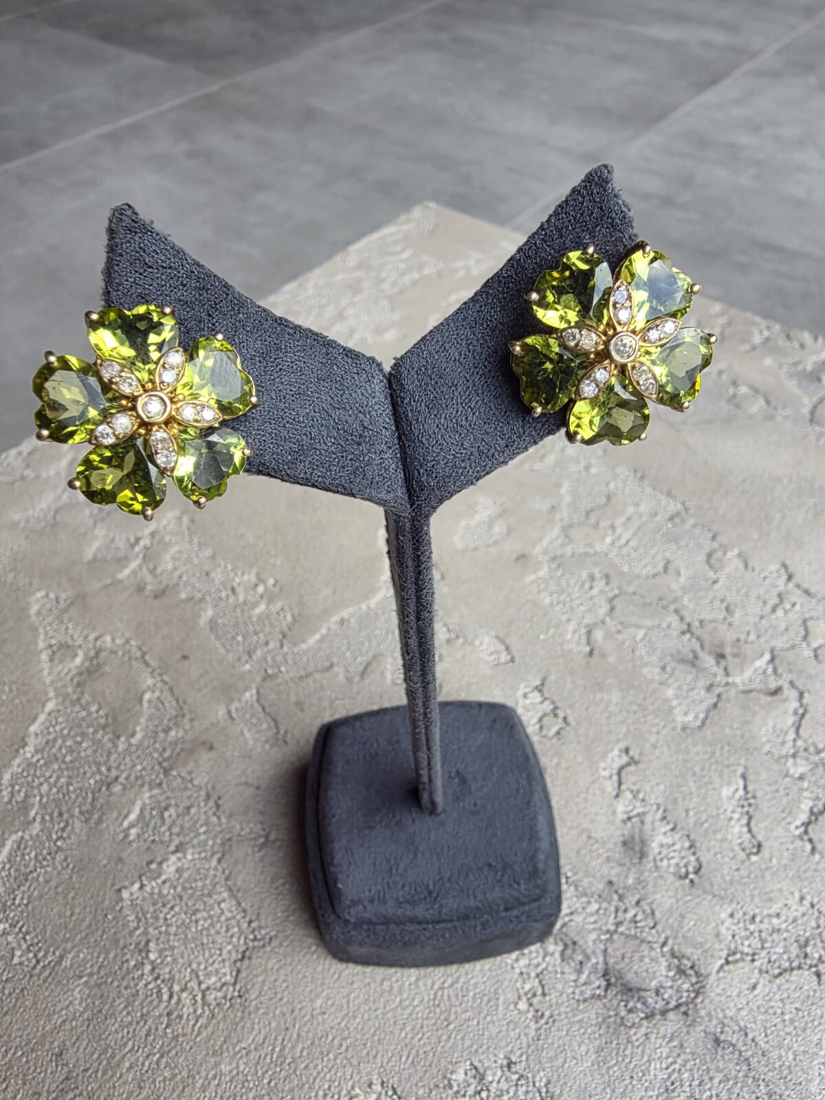 Zeberced Pırlanta Küpe - Görsel 2