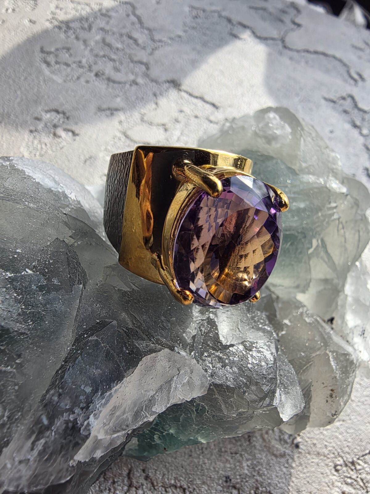 Ametist Tasarım Yüzük - Görsel 8