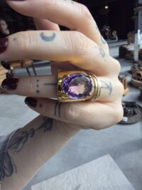 Ametist Tasarım Yüzük - Görsel 2