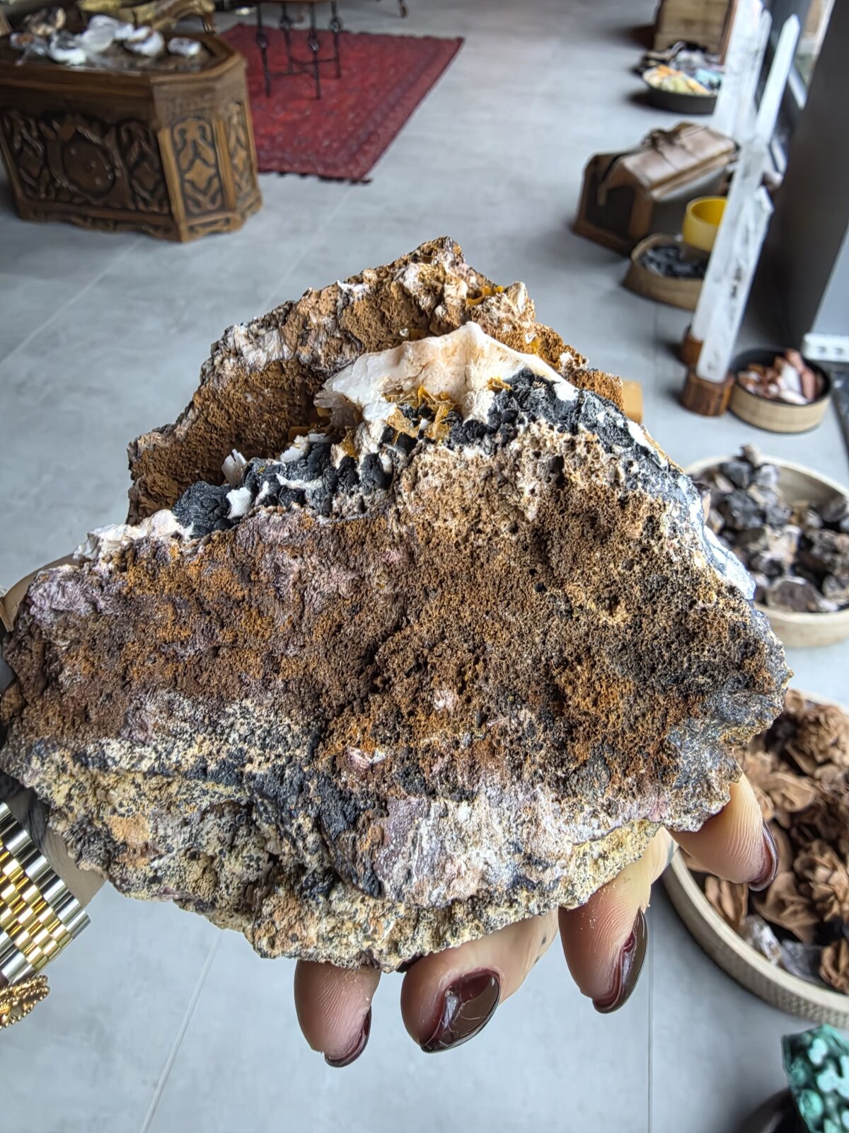 CERUSSITE MİNERALİ GEM - Görsel 2