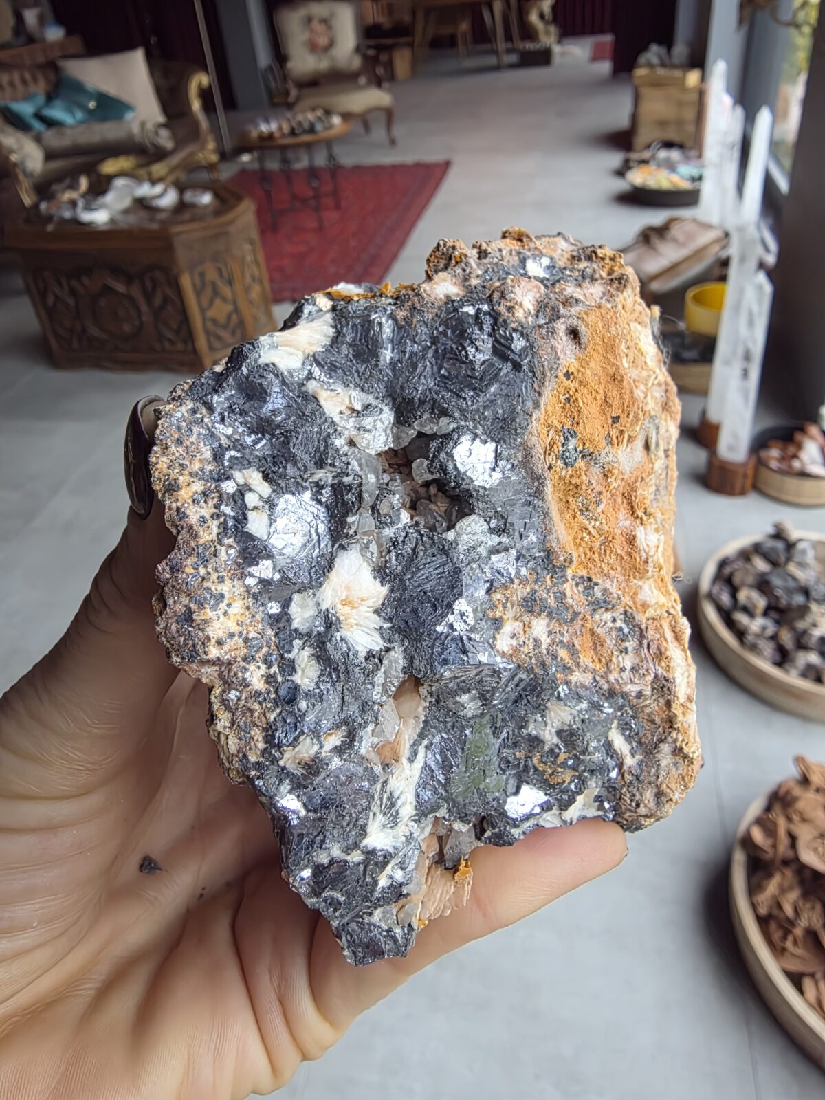 CERUSSITE MİNERALİ GEM - Görsel 4