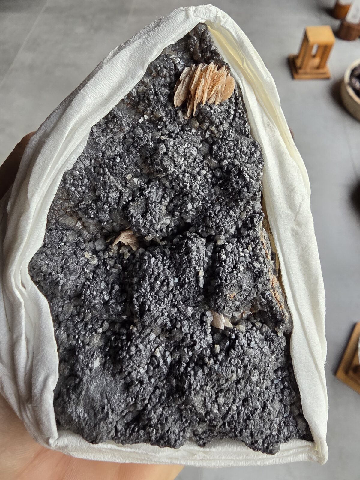 CERUSSITE MİNERALİ GEM - Görsel 3