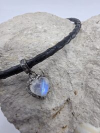 Piton Aytaşı Elmas Kolye - Görsel 2