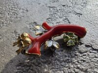 Mercan Broş Kolye - Görsel 2