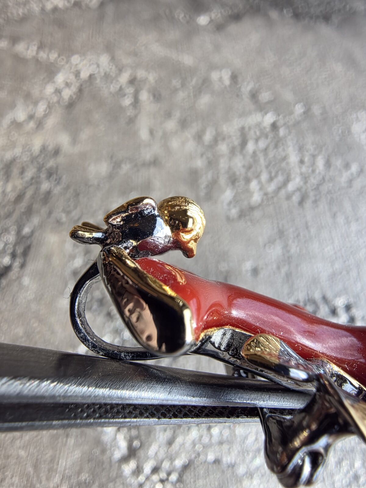 Mercan Broş Kolye - Görsel 3