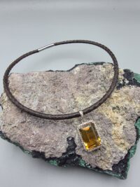 Sitrin Pırlanta Kolye - Görsel 2