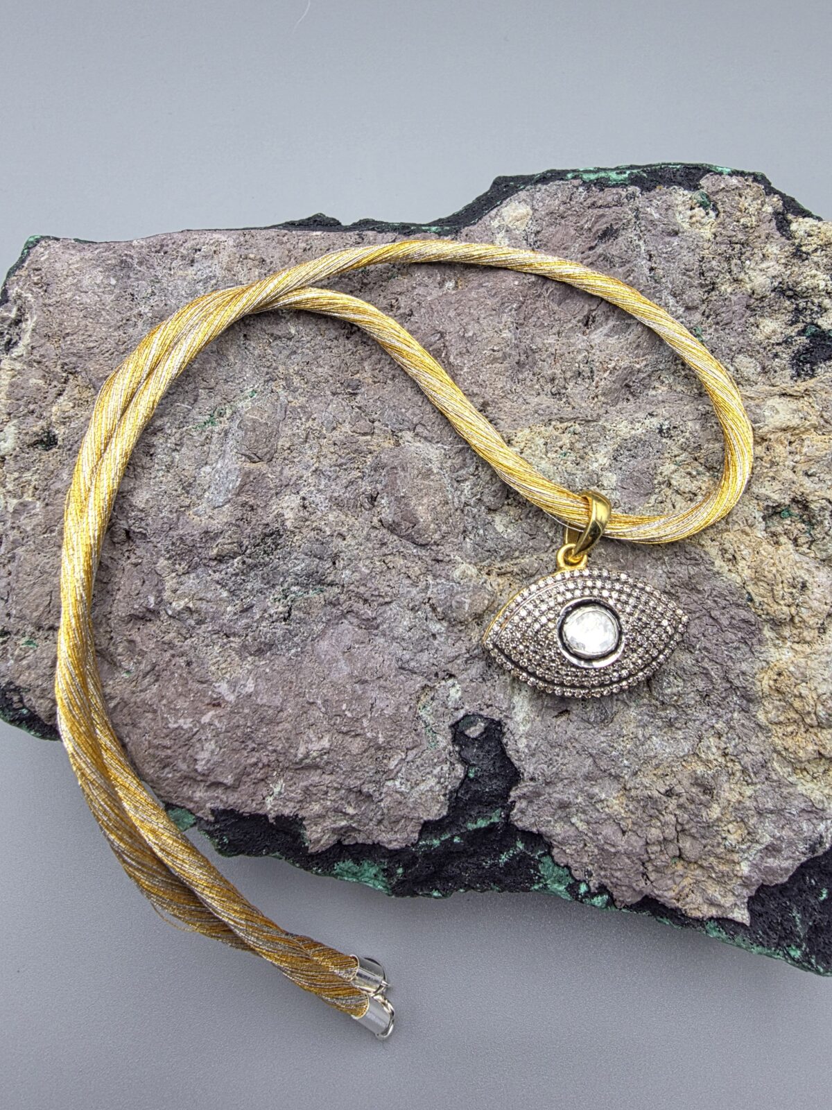 Elmas Göz Kolye-M- - Görsel 6