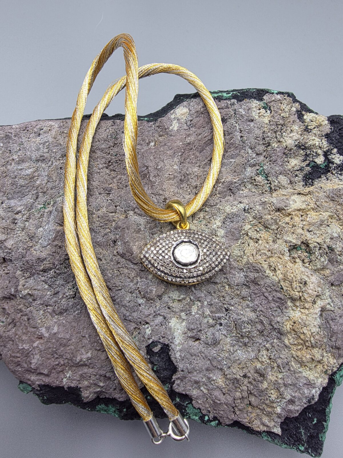 Elmas Göz Kolye-M- - Görsel 2