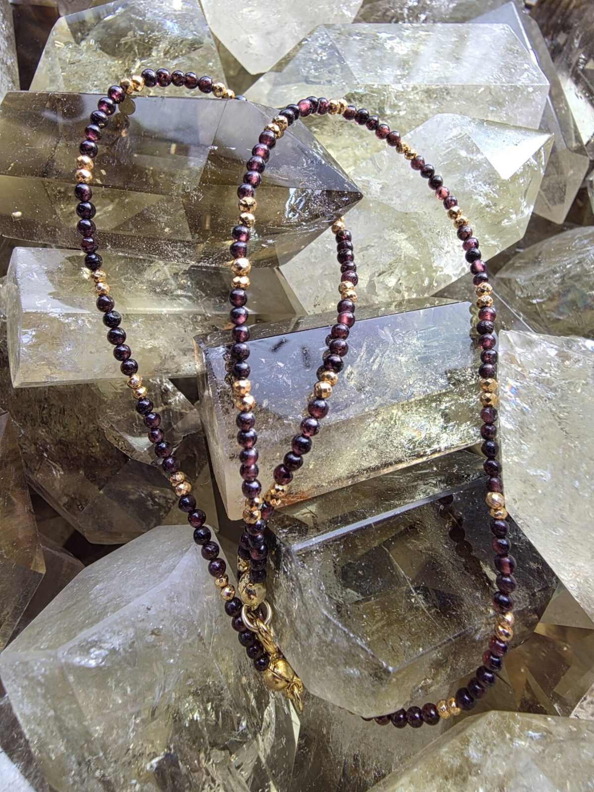 Garnet Bebek Kolye - Görsel 6