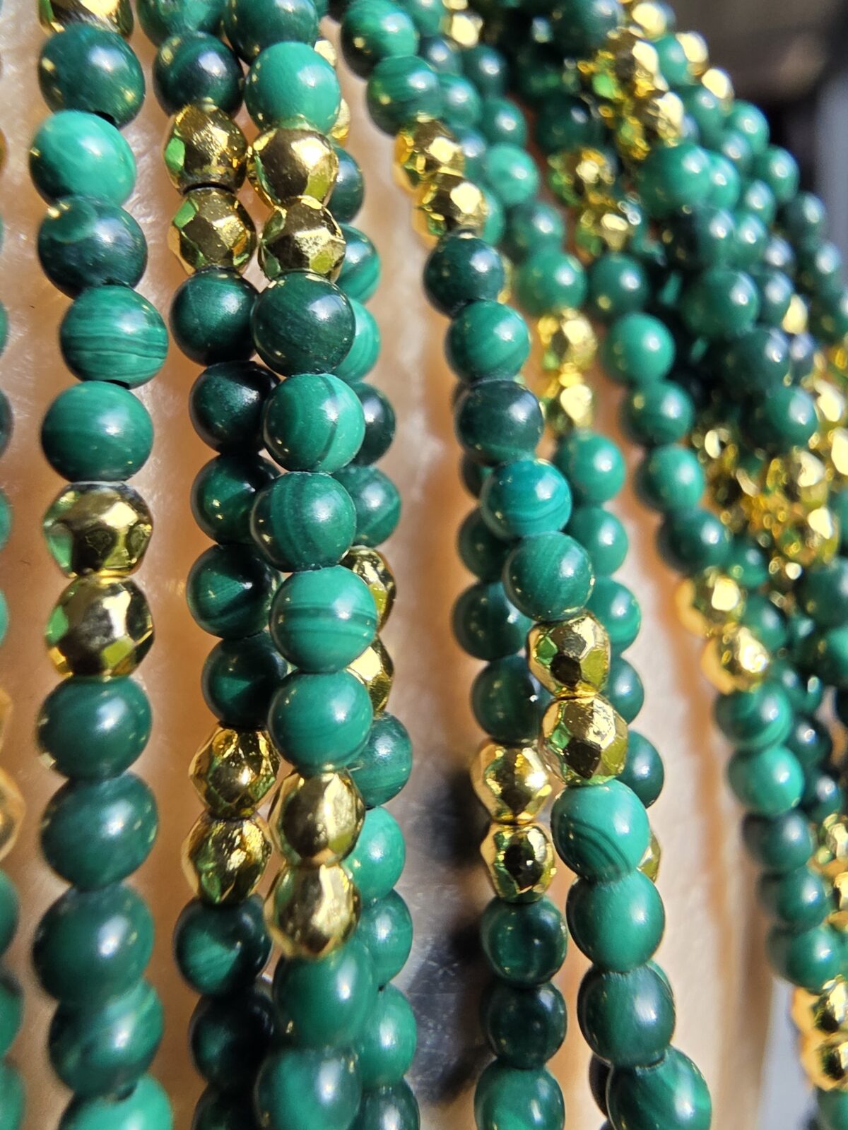 Malahit Bebek Kolye - Görsel 5