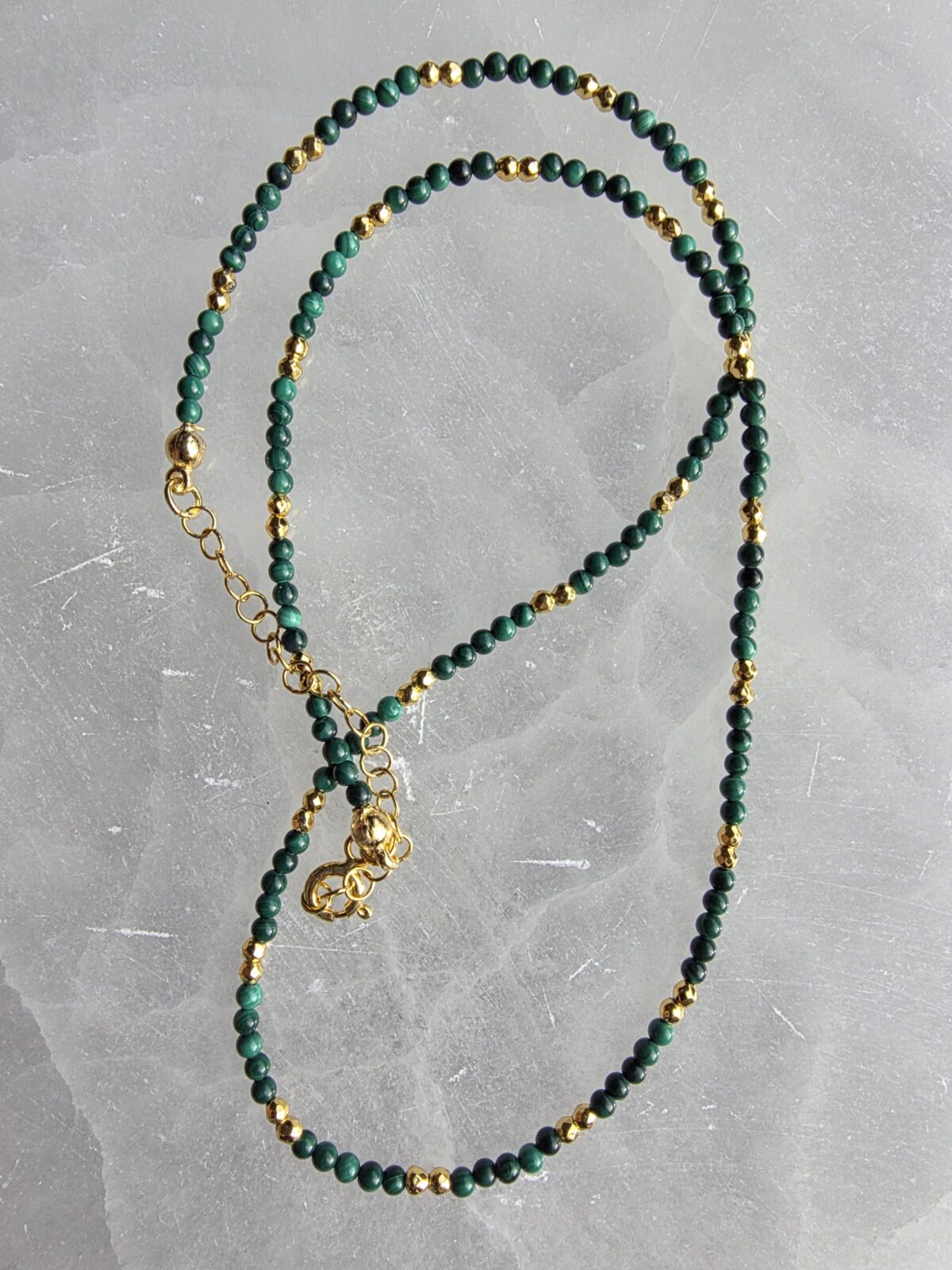 Malahit Bebek Kolye - Görsel 7