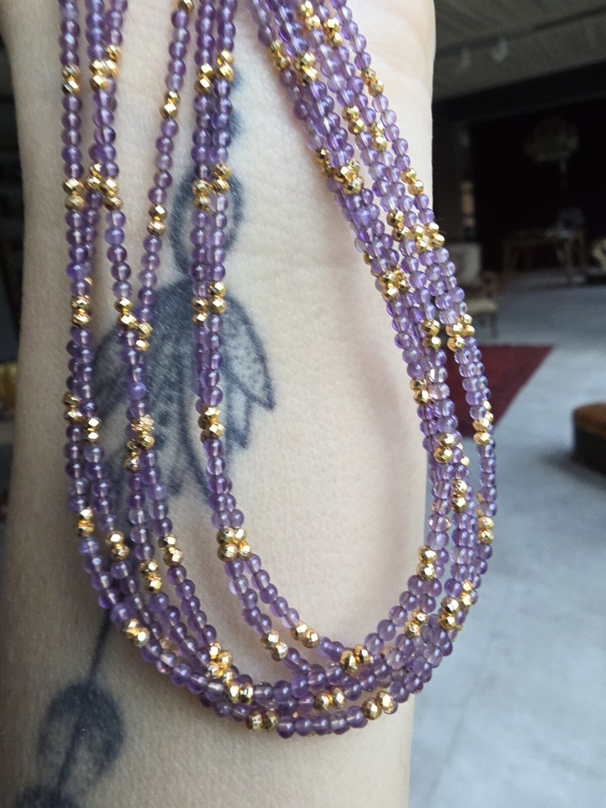 Ametist Bebek Kolye - Görsel 4