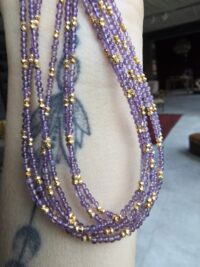 Ametist Bebek Kolye - Görsel 4