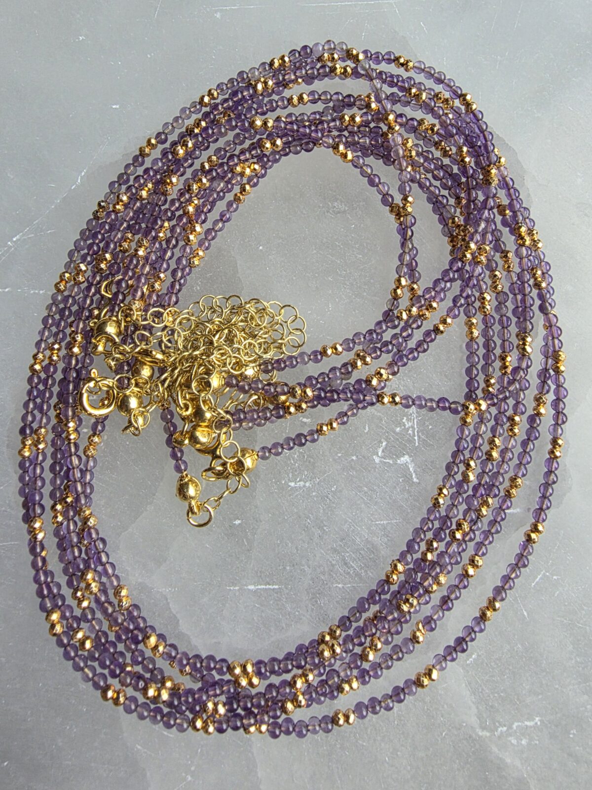 Ametist Bebek Kolye - Görsel 2