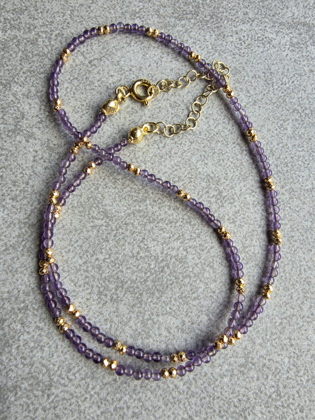 Ametist Bebek Kolye - Görsel 6