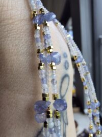 Morganit Tanzanit Kolye - Görsel 6