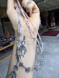 Morganit Tanzanit Kolye - Görsel 5