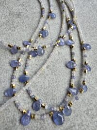 Morganit Tanzanit Kolye - Görsel 7