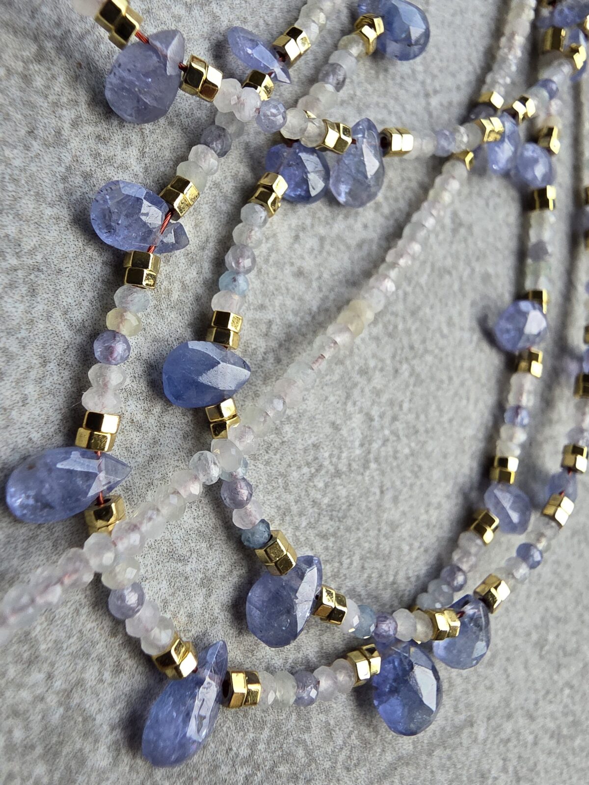 Morganit Tanzanit Kolye - Görsel 9