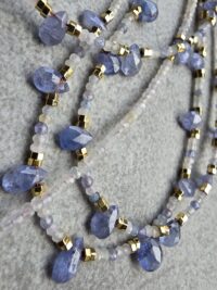 Morganit Tanzanit Kolye - Görsel 9