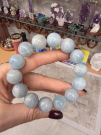 İri Aquamarine Bileklik