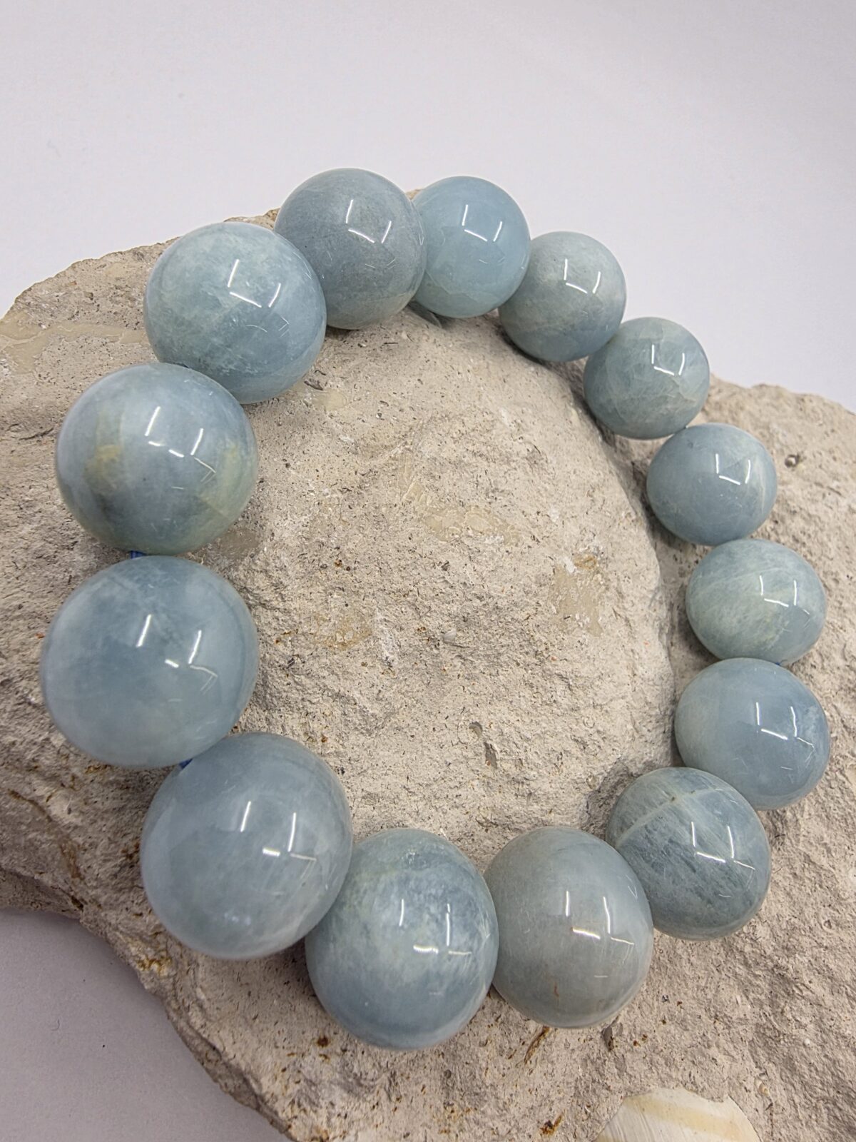 İri Aquamarine Bileklik - Görsel 3