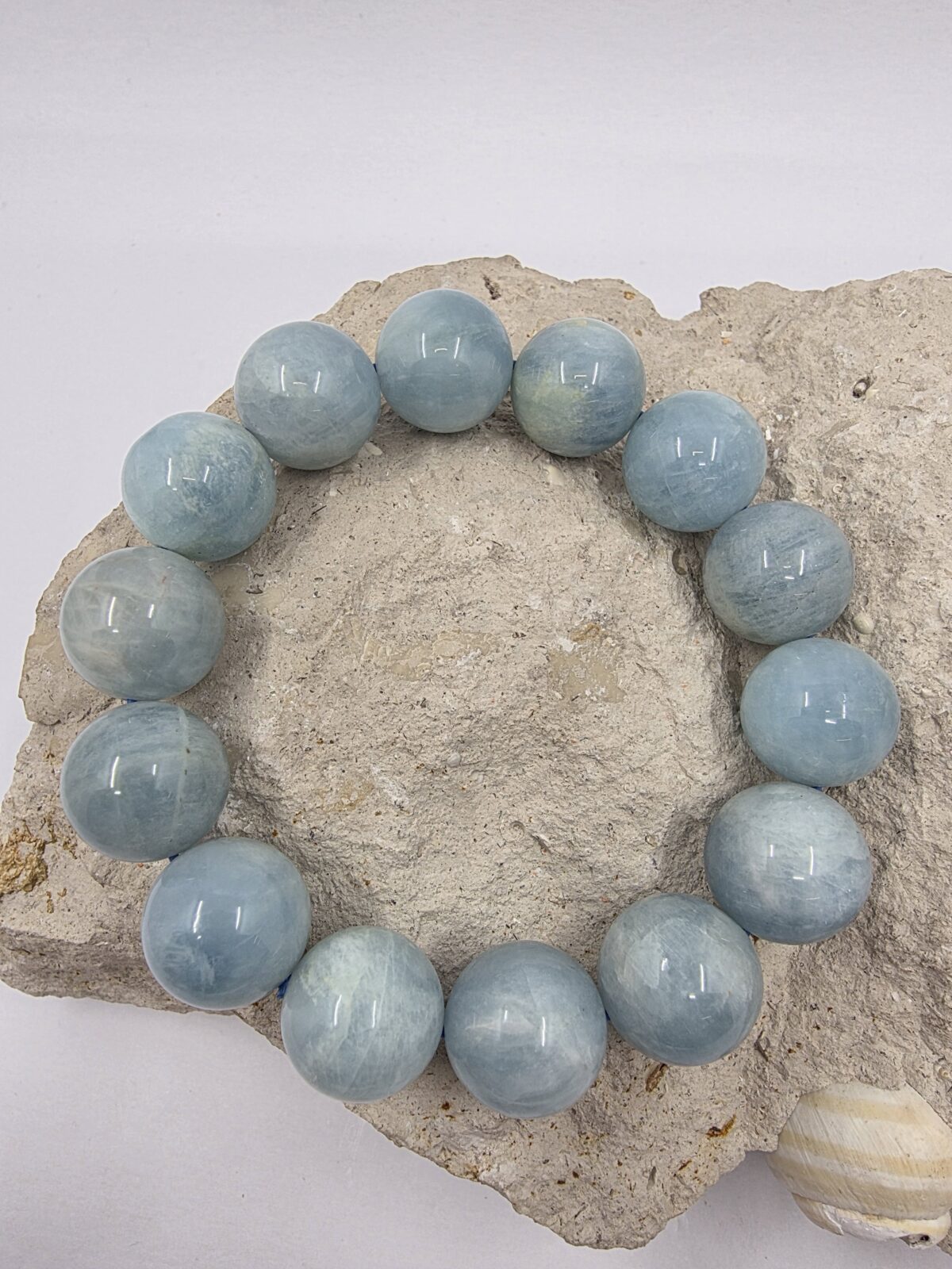 İri Aquamarine Bileklik - Görsel 2