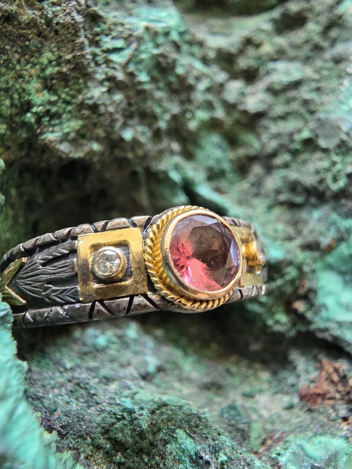 Rodonit Yüzük - Görsel 5