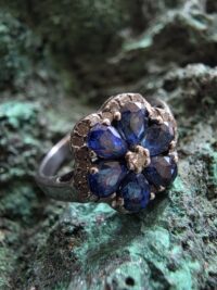 Kyanit Elmas Yüzük