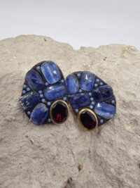 Kyanit Lal Küpe - Görsel 2