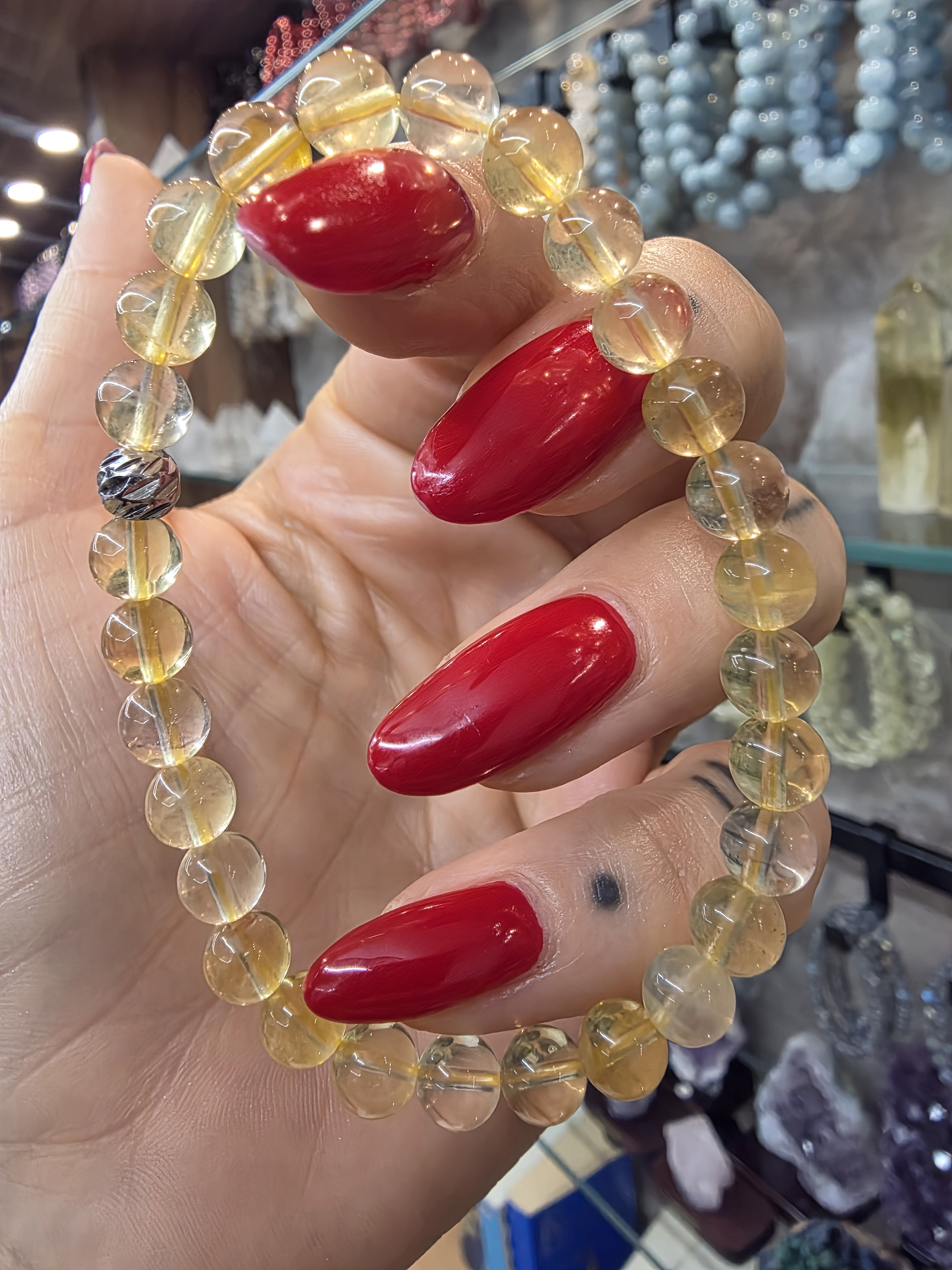 Sarı Safir Bileklik